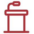 Media training service icon — Botica Butler Raudon