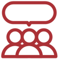 Internal communications service icon — Botica Butler Raudon