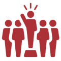 Leadership communication service icon — Botica Butler Raudon